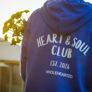 HEART & SOUL CLUB - ROYAL BLUE HOODIE