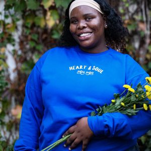 HEART & SOUL - ROYAL BLUE SWEATER